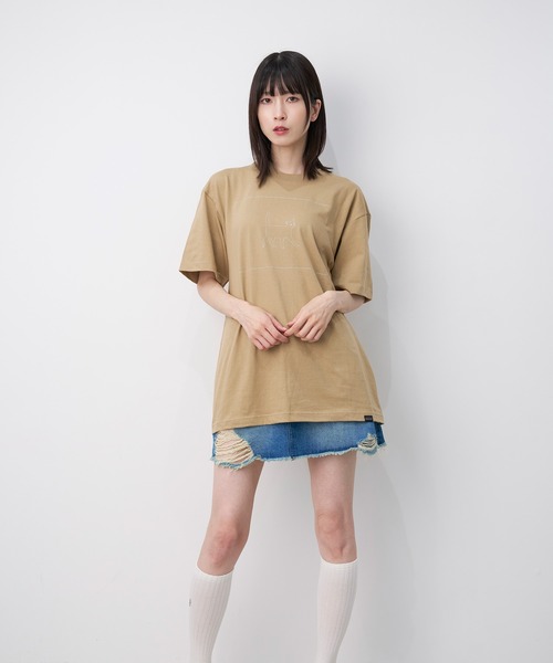 Nora Lily（ノラリリー）の「【Nora Lily】Cage Cat S/S Tee（Tシャツ/カットソー・メンズ・チャコール/レッド/ホワイト/カーキ・LARGE）」の8枚目の写真