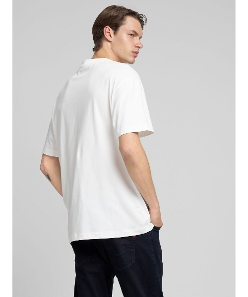 REPLAY(リプレイ)の「リラックスフィット ヘビーコットンジャージーNative Tシャツ(Tシャツ/カットソー・メンズ・ホワイト・SMALL/MEDIUM/LARGE/X-LARGE)」の3枚目の写真