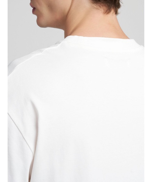 REPLAY(リプレイ)の「リラックスフィット ヘビーコットンジャージーNative Tシャツ(Tシャツ/カットソー・メンズ・ホワイト・SMALL/MEDIUM/LARGE/X-LARGE)」の7枚目の写真