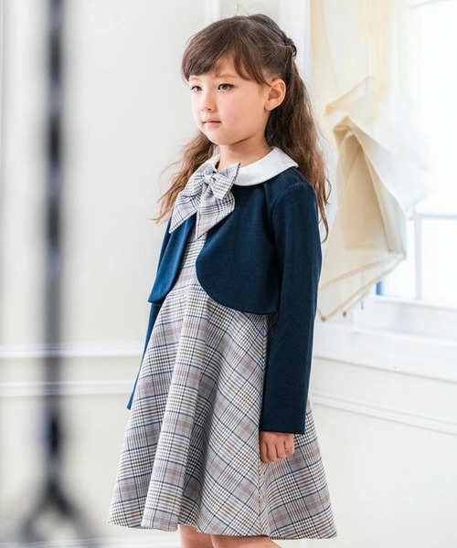 セール】襟付きボレロ＆ジャンスカセット（スーツセット）｜Catherine