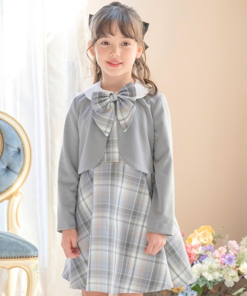 セール】襟付きボレロ＆ジャンスカセット（スーツセット）｜Catherine