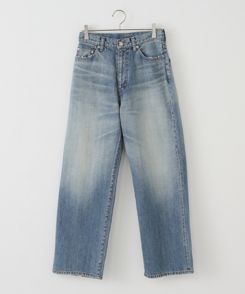 DENIM DELIGHT/デニムデライト セルビッチデニムワイドジーンズ