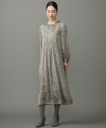 マルチポルカドットプリント ワンピース