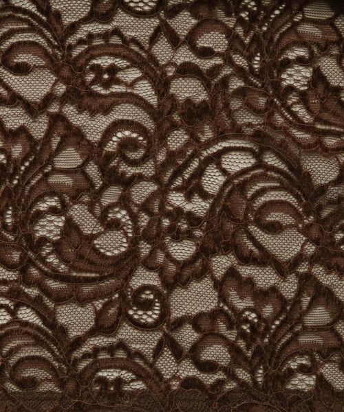 A part by(アパートバイ)の「モールレースプルオーバー_長袖(Tシャツ/カットソー・レディース・ブラウン/アイボリー/ブラック・FREE)」の8枚目の写真