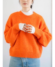 Ungrid アングリッド　オレンジ スウェット　トレーナー Ungrid（トレーナー/スウェット ・ オレンジ/橙色系）のフリマ
