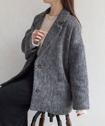 Thevon | シャギーミドルコート(その他アウター)