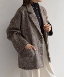 Thevon | シャギーミドルコート(その他アウター)