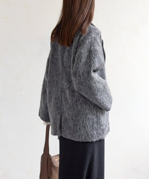 シャギーミドルコート（その他アウター）｜Thevon（ゼボン）の