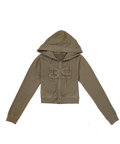 ピグメントコンパクトジップフーディー（パーカー）｜ACLENT