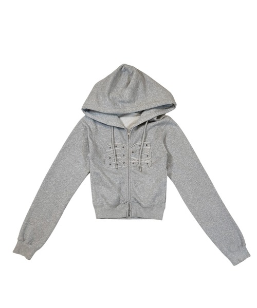 ピグメントコンパクトジップフーディー（パーカー）｜ACLENT