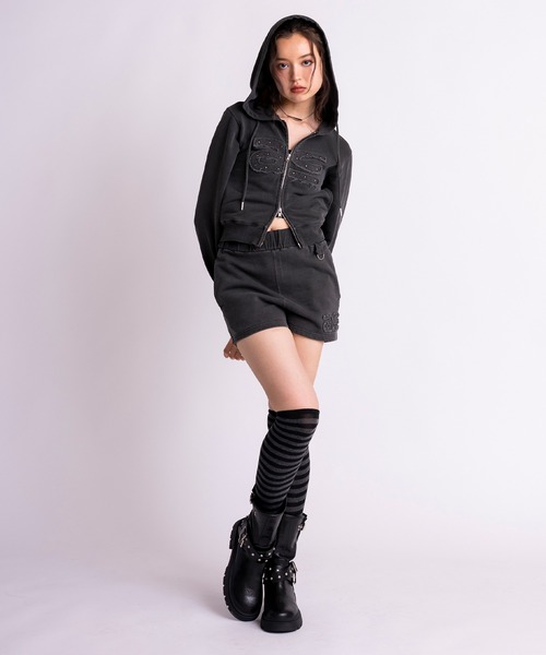 ピグメントコンパクトジップフーディー（パーカー）｜ACLENT