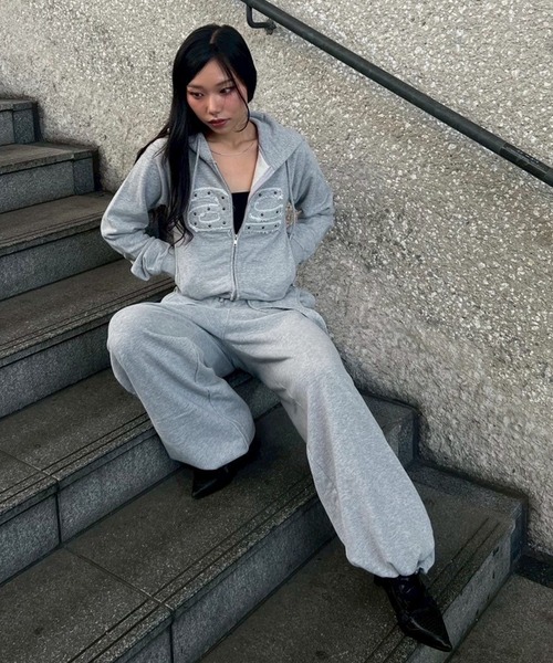 ピグメントコンパクトジップフーディー（パーカー）｜ACLENT