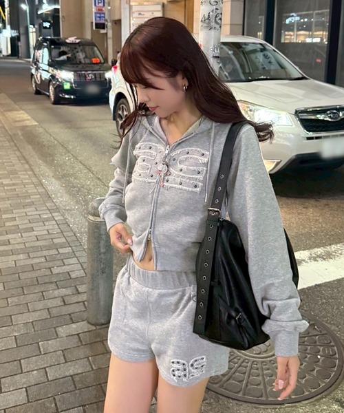 ピグメントコンパクトジップフーディー（パーカー）｜ACLENT