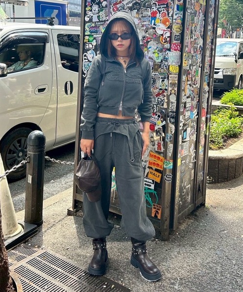 ピグメントコンパクトジップフーディー（パーカー）｜ACLENT