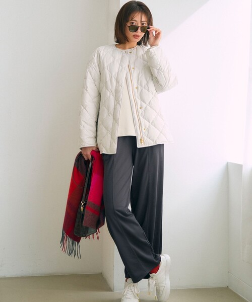 セール】【VERY掲載/洗える】コットンエアーダンボール サイドジップ