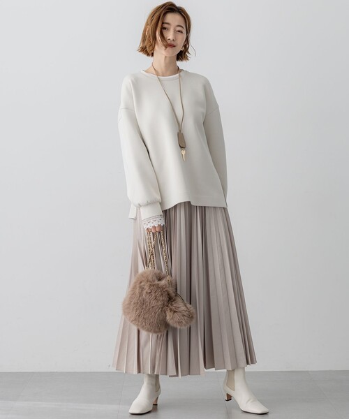 セール】【VERY掲載/洗える】コットンエアーダンボール サイドジップ