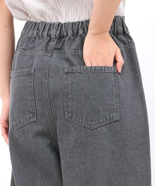 チチカカ(チチカカ)の「Orale! カラーバレルパンツ(デニムパンツ・レディース・レッド/カーキ/グレー・FREE)」の15枚目の写真