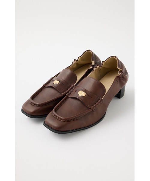 MOUSSY（マウジー）の「【25年AW新作】SQUARE TOE ローファーヒール（ローファー・レディース・ブラウン/ブラック・SMALL/MEDIUM/LARGE）」の13枚目の写真