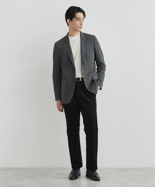 TAKEO KIKUCHI（タケオキクチ）の「【None Of Stress】アクティブジャージ 千鳥 ジャケット（テーラードジャケット・メンズ・ブラウン系その他4/ブラック系3/ネイビー系3・02/03/04）」の20枚目の写真