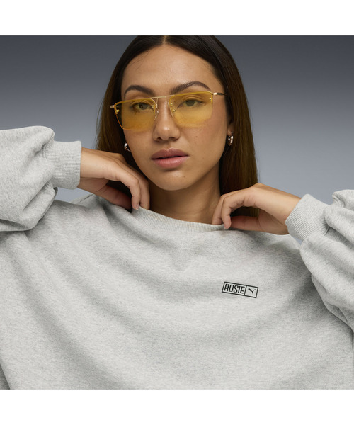 PUMA(プーマ)の「PUMA プーマ ウィメンズ PUMA x ROSE オーバーサイズ クルー スウェット(スウェット・レディース・グレー系その他/ブラック・MEDIUM/SMALL/LARGE/X-SMALL)」の17枚目の写真
