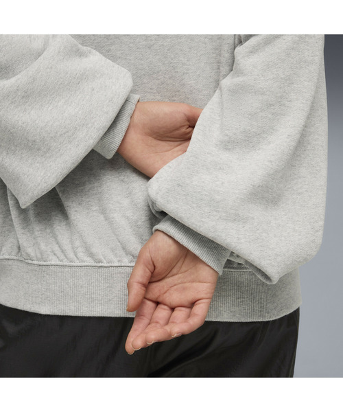 PUMA(プーマ)の「PUMA プーマ ウィメンズ PUMA x ROSE オーバーサイズ クルー スウェット(スウェット・レディース・グレー系その他/ブラック・MEDIUM/SMALL/LARGE/X-SMALL)」の20枚目の写真