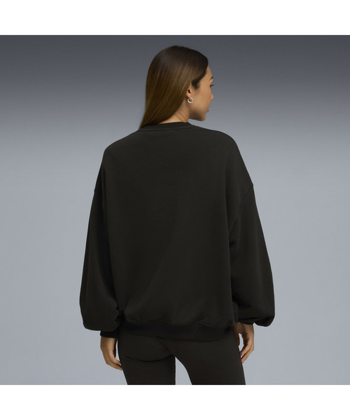 PUMA(プーマ)の「PUMA プーマ ウィメンズ PUMA x ROSE オーバーサイズ クルー スウェット(スウェット・レディース・グレー系その他/ブラック・MEDIUM/SMALL/LARGE/X-SMALL)」の6枚目の写真