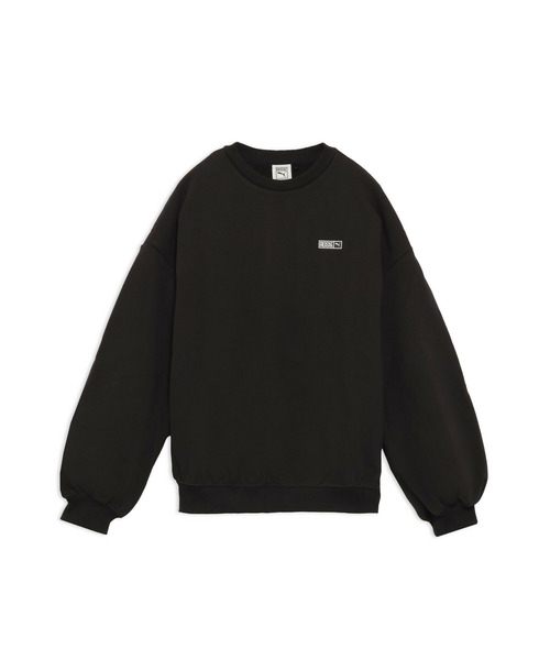 PUMA(プーマ)の「PUMA プーマ ウィメンズ PUMA x ROSE オーバーサイズ クルー スウェット(スウェット・レディース・グレー系その他/ブラック・MEDIUM/SMALL/LARGE/X-SMALL)」の8枚目の写真