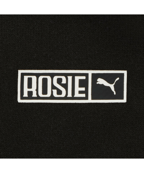 PUMA(プーマ)の「PUMA プーマ ウィメンズ PUMA x ROSE オーバーサイズ クルー スウェット(スウェット・レディース・グレー系その他/ブラック・MEDIUM/SMALL/LARGE/X-SMALL)」の3枚目の写真