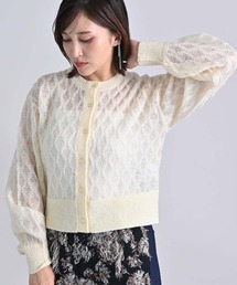 RAW FUDGE（ローファッジ）の「シアージャガードカーディガン（カーディガン/ボレロ）」