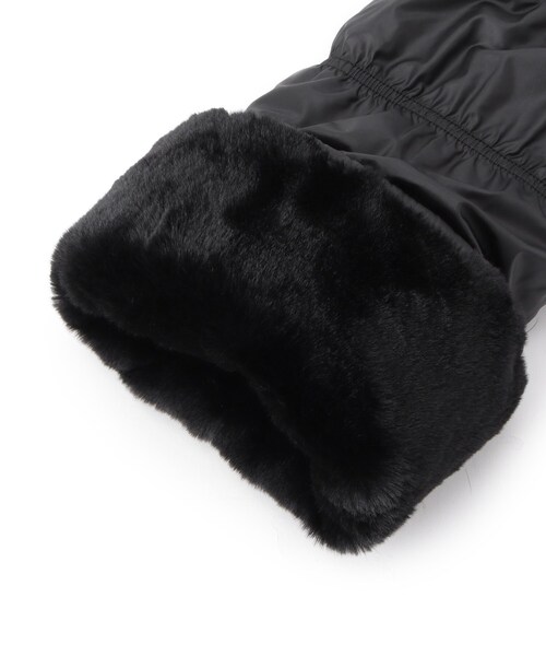 adabat（アダバット）の「ロゴキルティングレッグウォーマー（レッグウォーマー・レディース・ブラック/ホワイト系・00）」の8枚目の写真