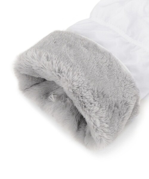 adabat（アダバット）の「ロゴキルティングレッグウォーマー（レッグウォーマー・レディース・ブラック/ホワイト系・00）」の9枚目の写真