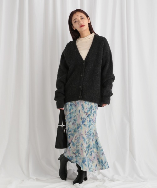 mysty woman（ミスティウーマン）の「プチハイネックシアーカットソー 581995（Tシャツ/カットソー・レディース・グレー/ブラック/ホワイト系その他・FREE）」の14枚目の写真