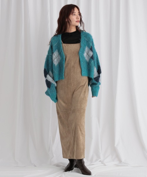 mysty woman（ミスティウーマン）の「プチハイネックシアーカットソー 581995（Tシャツ/カットソー・レディース・グレー/ブラック/ホワイト系その他・FREE）」の15枚目の写真