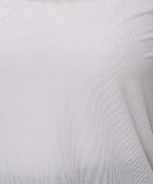 mysty woman（ミスティウーマン）の「プチハイネックシアーカットソー 581995（Tシャツ/カットソー・レディース・グレー/ブラック/ホワイト系その他・FREE）」の8枚目の写真