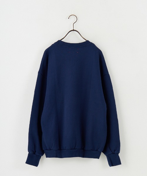 MEYAME/メヤメ] SWITCHING PATTERN クルーネックスウェット