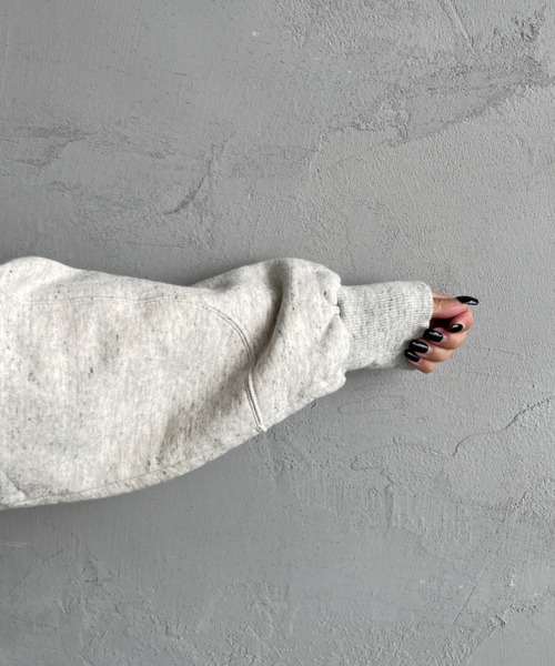 MEYAME/メヤメ] SWITCHING PATTERN クルーネックスウェット