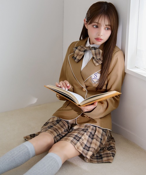 韓国JK制服ガール【コスプレ5点セット】（コスチューム/パーティー