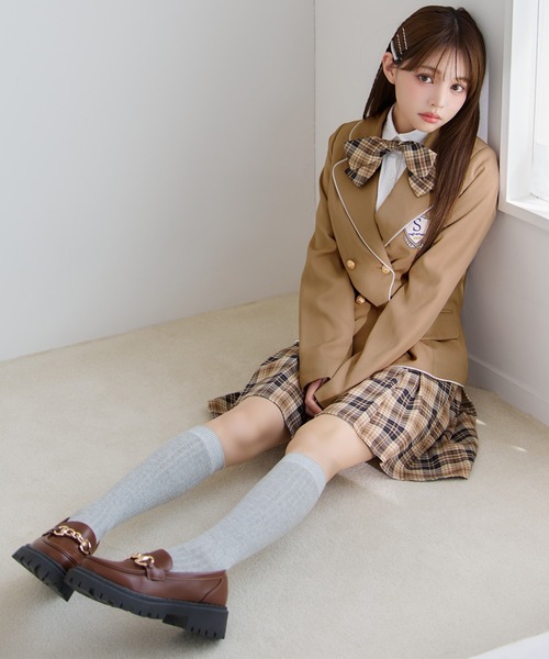 Nuguna 韓国制服コスプレ5点セット 韓国JK制服ガール【コスプレ5点セット】（コスチューム/パーティー