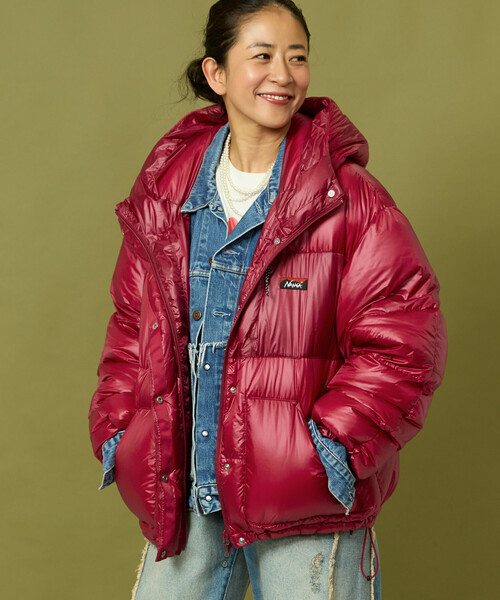 ヤマダヤ2025年　福袋　定価36,000円 フード付き黒ダウンジャケット NAGNA × Freada/ナンガ 別注 ダウンジャケット（ダウン