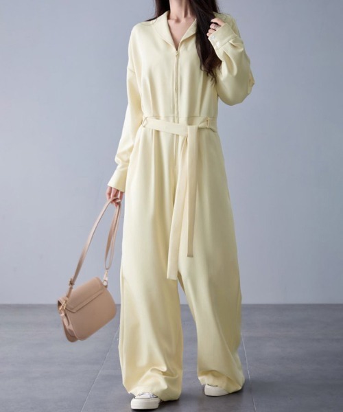 hyeon リボンオールインワン 予約]ツイストアシンメトリーオールインワン/ブラック – Lumier