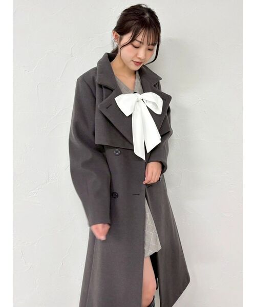 セール】バルーンチェックミニワンピース（ワンピース）｜dazzlin