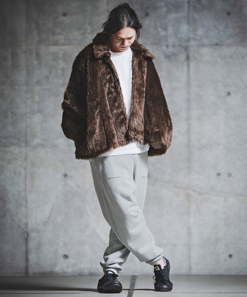 GLIMCLAP(グリムクラップ)の「mp14142-Point Graphic Sweat pants スウェットパンツ(192-059-gla-cf)(スウェットパンツ・メンズ・ブラック/オフホワイト/ミックスグレー/ホワイト系その他/ブラック系その他/グレー系その他・S/M/L)」の21枚目の写真
