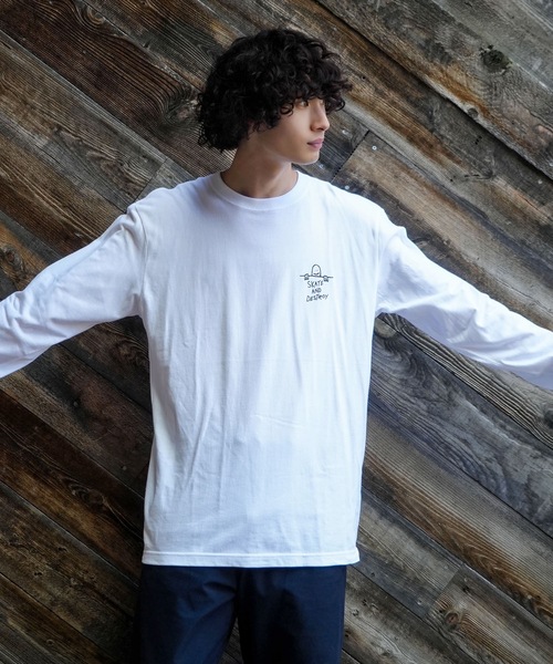 THRASHER(スラッシャー)の「GONZ DESTROY L/S T-SHIRTS/THRASHER スラッシャー長袖 Tシャツ ロンTマーク ゴンザレス コラボ ストリート スケート(Tシャツ/カットソー・メンズ・ブラック/ホワイト・MEDIUM/LARGE/X-LARGE/SMALL)」の16枚目の写真