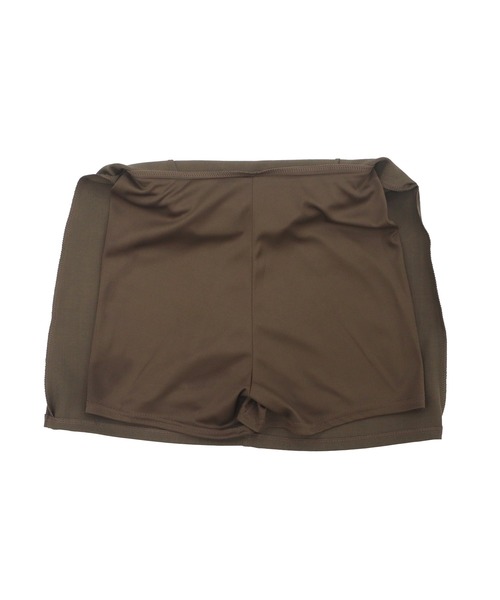 HEILIS（ヘイリス）の「台形ミニスカート(インパン付き) / スコート ブラウン ブラック ミニスカート タイトスカート 秋服 冬服 春服 トラッド 韓国 シティガール ガーリー ノームコア スカパン（スカート・レディース・ブラウン/ブラック・FREE）」の13枚目の写真