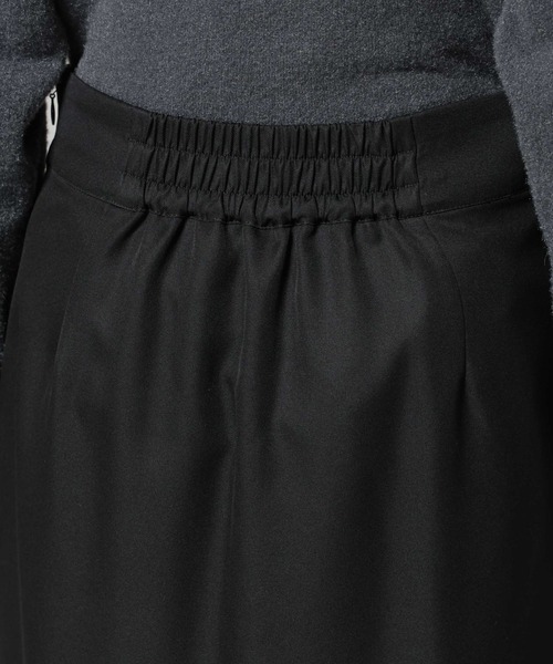 NANO universe（ナノユニバース）の「【撥水加工】ラップ風スカート（スカート・レディース・グレー/ブラック/ブラウン・FREE）」の22枚目の写真