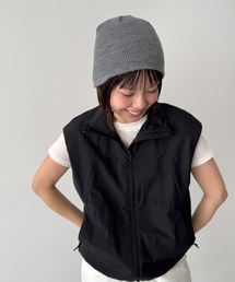 CANAL JEAN | El mar　リブニットビーニー(ニットキャップ/ビーニー)