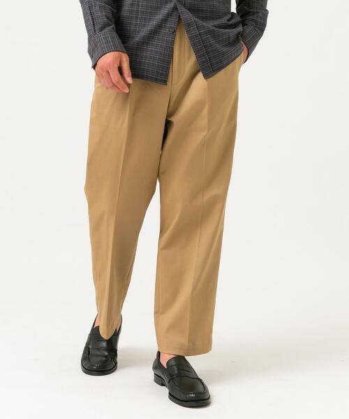 URBAN RESEARCH ROSSO MEN(アーバンリサーチロッソメン)の「『XLサイズあり』ストレッチチノ1タックワイドスラックス(その他パンツ・メンズ・ベージュ/グレー/ブラック・X-LARGE/LARGE/MEDIUM)」の7枚目の写真