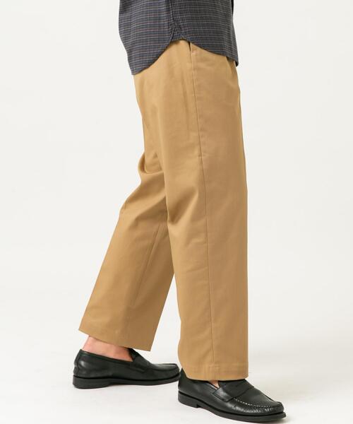 URBAN RESEARCH ROSSO MEN(アーバンリサーチロッソメン)の「『XLサイズあり』ストレッチチノ1タックワイドスラックス(その他パンツ・メンズ・ベージュ/グレー/ブラック・X-LARGE/LARGE/MEDIUM)」の8枚目の写真
