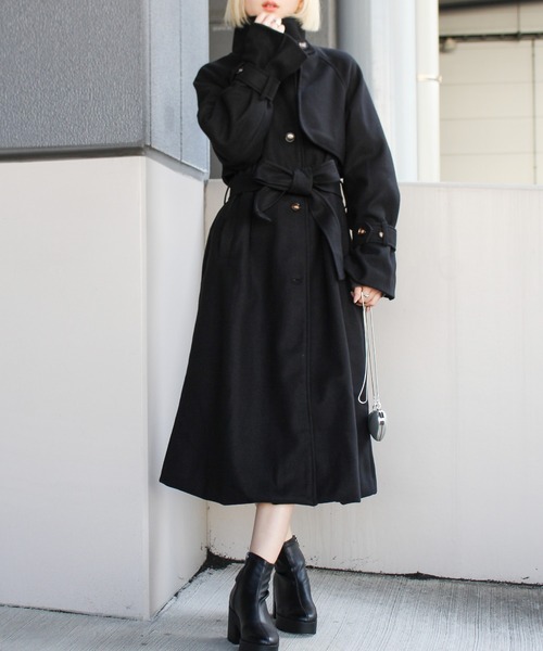 セール】エコウール2WAYスタンドコート（その他アウター）｜SpRay