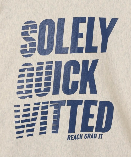 BAYFLOW（ベイフロー）の「【EF(エフ)】裏毛フーディー（WOMEN）（パーカー・レディース・ライトグレー/ナチュラル・FREE）」の5枚目の写真